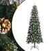 Brad de Crăciun artificial cu 300 LED Verde 96 x 96 x 240 cm - WALTI WALTI