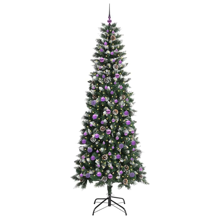 Brad de Crăciun artificial cu 300 LED Verde 96 x 96 x 240 cm - WALTI WALTI