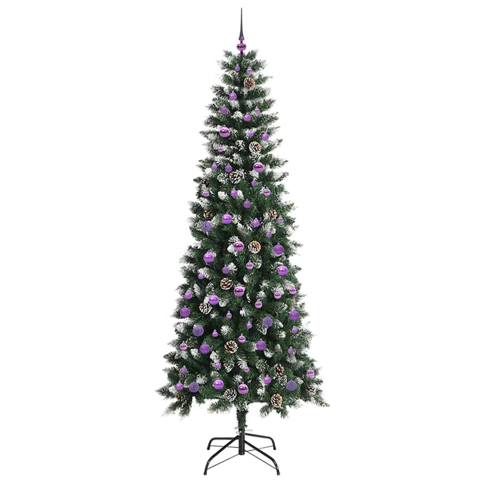 Brad de Crăciun artificial cu 300 LED Verde 96 x 96 x 240 cm - WALTI WALTI