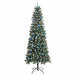 Brad de Crăciun artificial cu 300 LED Verde 96 x 96 x 240 cm - WALTI WALTI