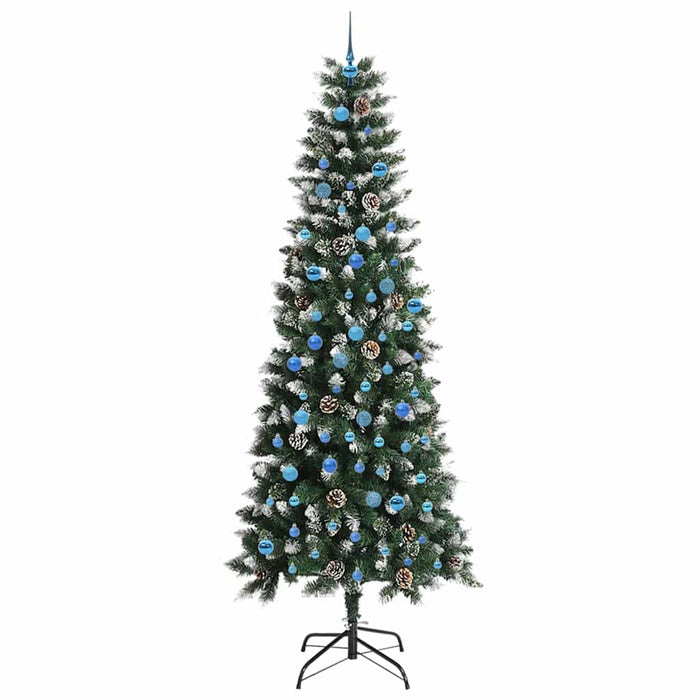 Brad de Crăciun artificial cu 300 LED Verde 96 x 96 x 240 cm - WALTI WALTI