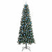 Brad de Crăciun artificial cu 300 LED Verde 96 x 96 x 240 cm - WALTI WALTI