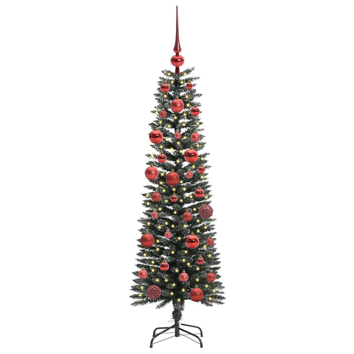 Brad de Crăciun artificial cu 150 LED Verde 43 x 43 x 150 cm - WALTI WALTI