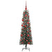 Brad de Crăciun artificial cu 150 LED Verde 43 x 43 x 150 cm - WALTI WALTI