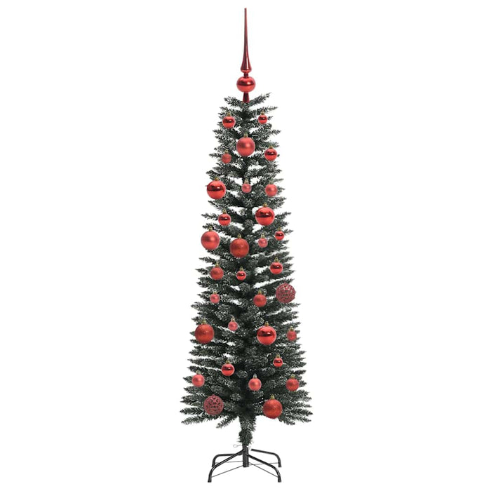 Brad de Crăciun artificial cu 150 LED Verde 43 x 43 x 150 cm - WALTI WALTI