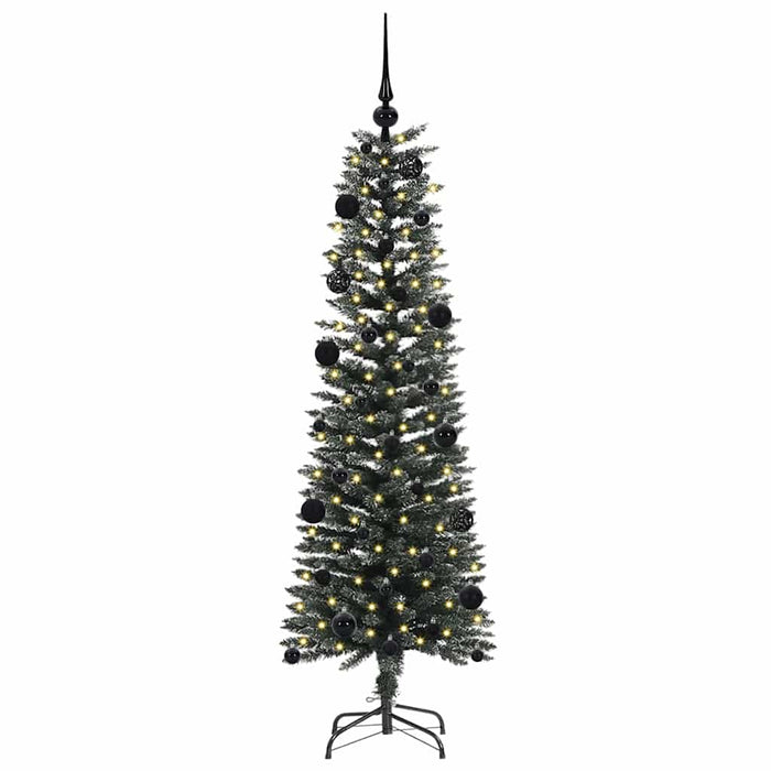 Brad de Crăciun artificial cu 150 LED Verde 43 x 43 x 150 cm - WALTI WALTI