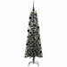 Brad de Crăciun artificial cu 150 LED Verde 43 x 43 x 150 cm - WALTI WALTI