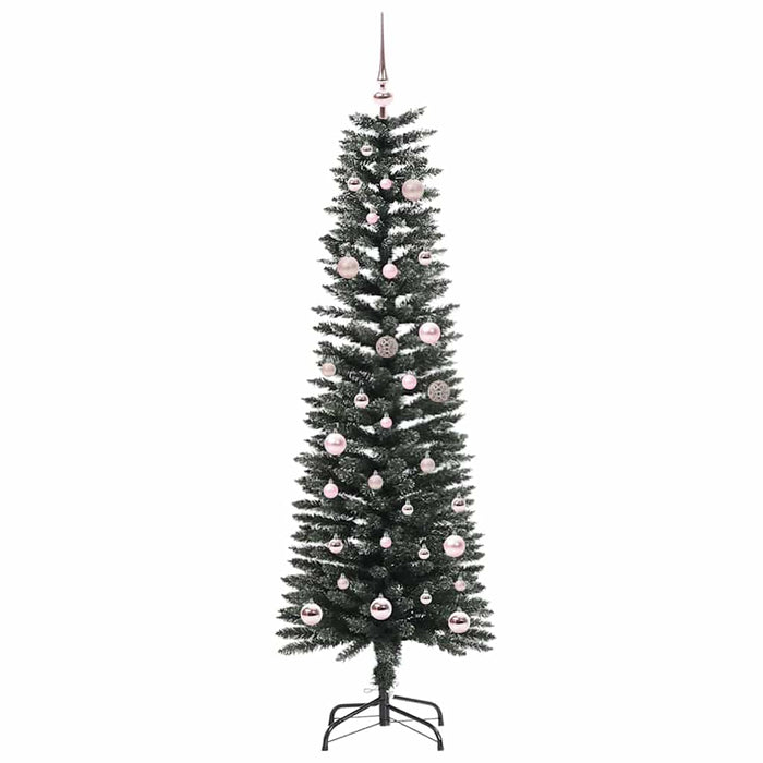 Brad de Crăciun artificial cu 150 LED Verde 43 x 43 x 150 cm - WALTI WALTI