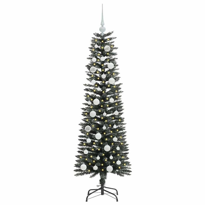 Brad de Crăciun artificial cu 150 LED Verde 43 x 43 x 150 cm - WALTI WALTI