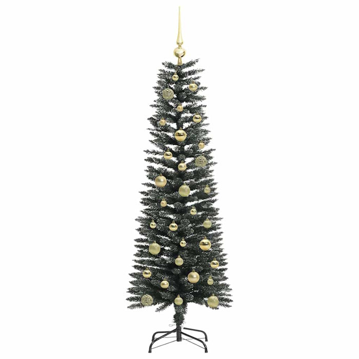 Brad de Crăciun artificial cu 150 LED Verde 43 x 43 x 150 cm - WALTI WALTI