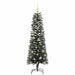 Brad de Crăciun artificial cu 150 LED Verde 43 x 43 x 150 cm - WALTI WALTI