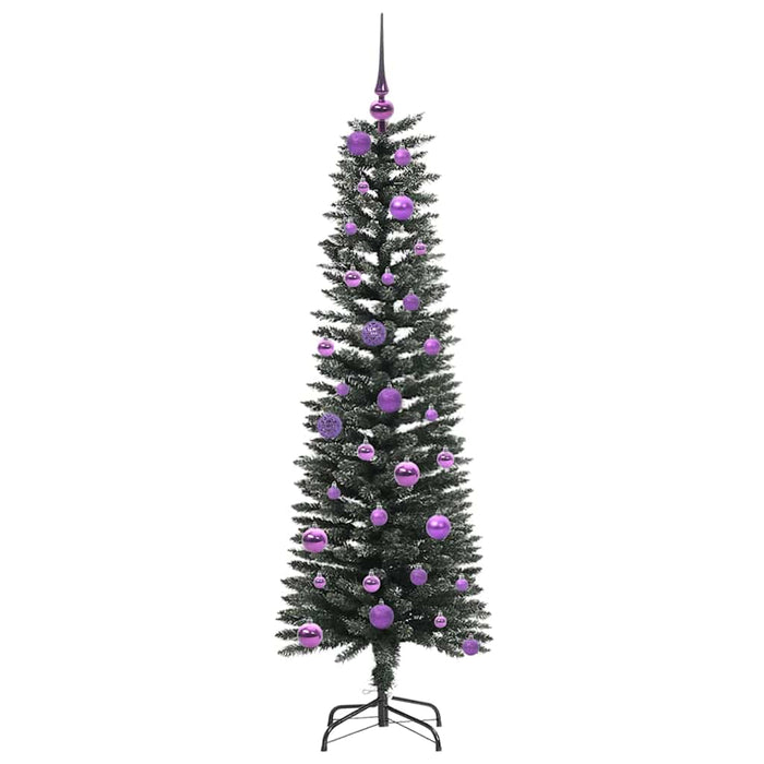 Brad de Crăciun artificial cu 150 LED Verde 43 x 43 x 150 cm - WALTI WALTI