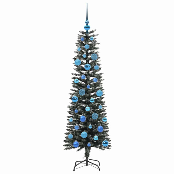 Brad de Crăciun artificial cu 150 LED Verde 43 x 43 x 150 cm - WALTI WALTI