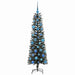 Brad de Crăciun artificial cu 150 LED Verde 43 x 43 x 150 cm - WALTI WALTI