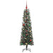 Brad de Crăciun artificial cu 150 LED Verde 43 x 43 x 150 cm - WALTI WALTI