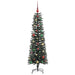 Brad de Crăciun artificial cu 150 LED Verde 43 x 43 x 150 cm - WALTI WALTI