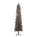 Brad de Crăciun artificial cu 300 LED Verde 58 x 58 x 210 cm - WALTI WALTI