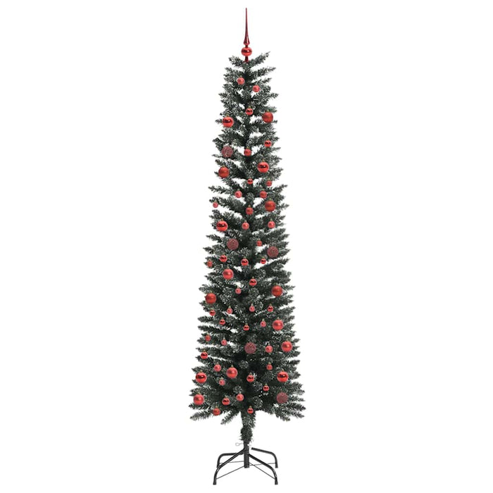Brad de Crăciun artificial cu 300 LED Verde 58 x 58 x 210 cm - WALTI WALTI