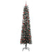 Brad de Crăciun artificial cu 300 LED Verde 58 x 58 x 210 cm - WALTI WALTI