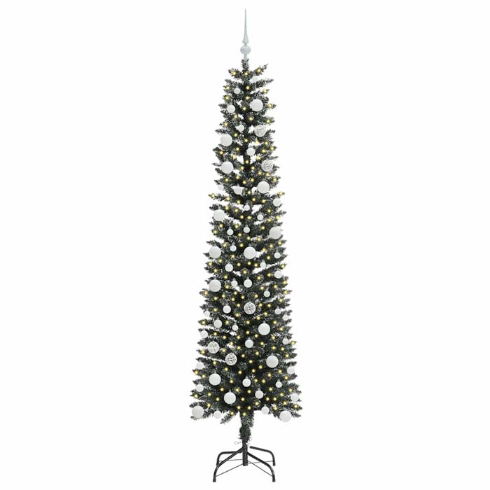 Brad de Crăciun artificial cu 300 LED Verde 58 x 58 x 210 cm - WALTI WALTI