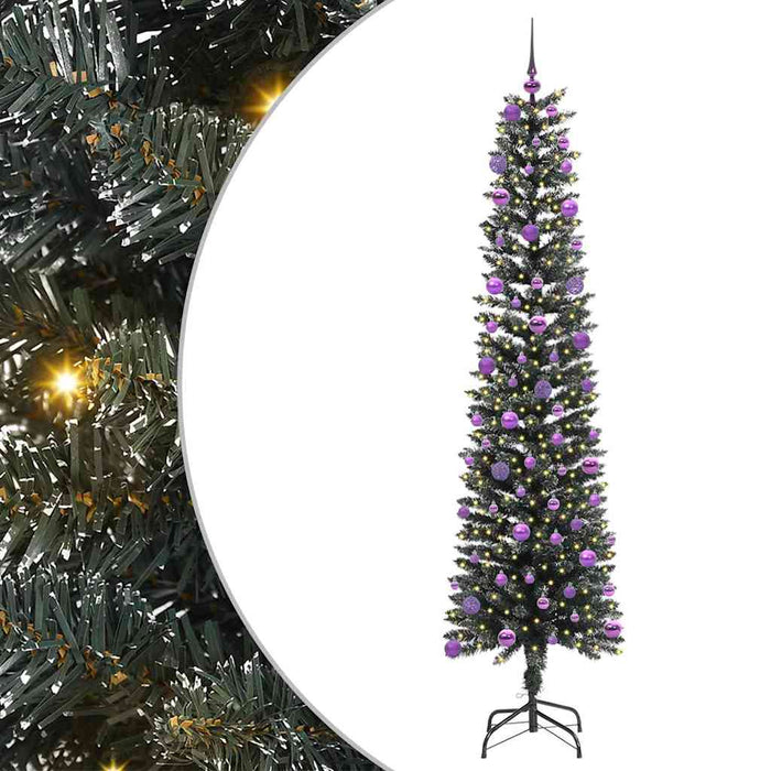 Brad de Crăciun artificial cu 300 LED Verde 58 x 58 x 210 cm - WALTI WALTI