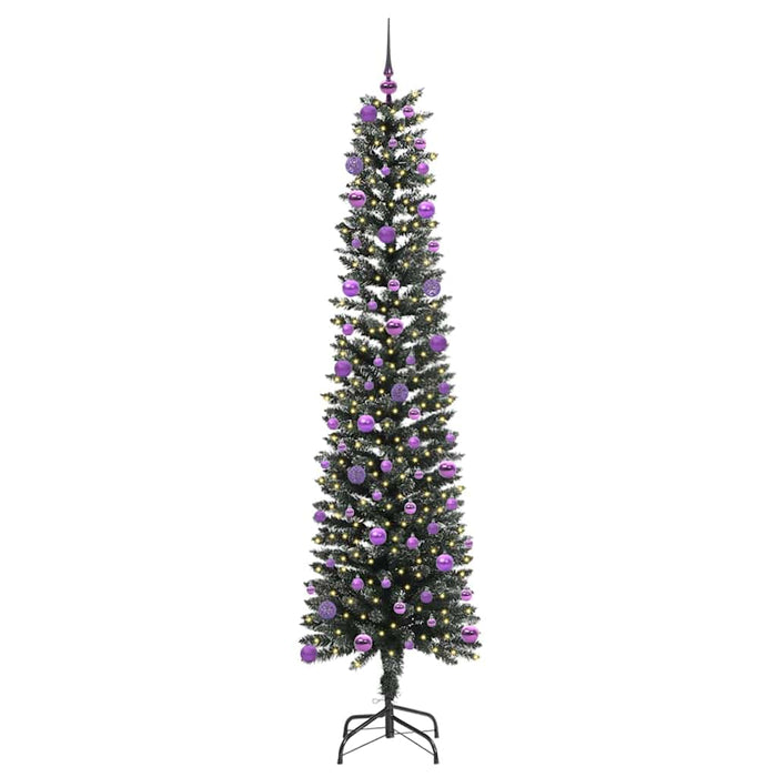 Brad de Crăciun artificial cu 300 LED Verde 58 x 58 x 210 cm - WALTI WALTI