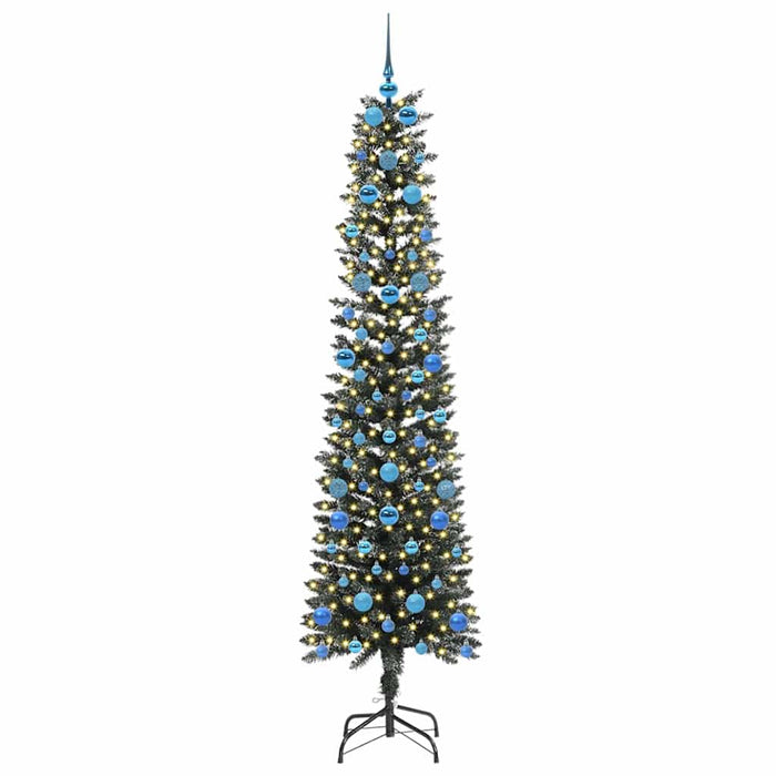 Brad de Crăciun artificial cu 300 LED Verde 58 x 58 x 210 cm - WALTI WALTI