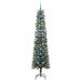 Brad de Crăciun artificial cu 300 LED Verde 58 x 58 x 210 cm - WALTI WALTI