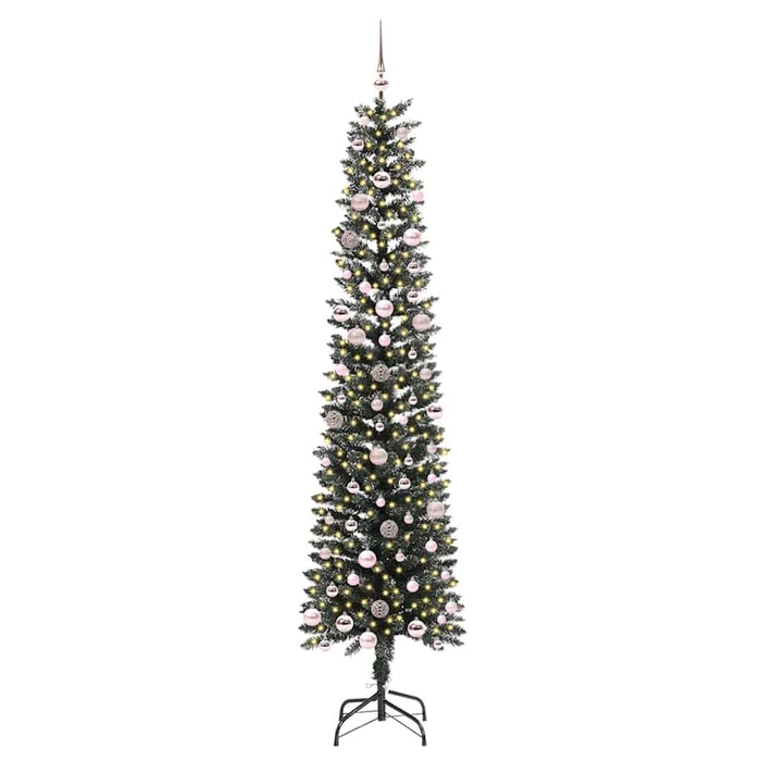 Brad de Crăciun artificial cu 300 LED Verde 58 x 58 x 240 cm - WALTI WALTI