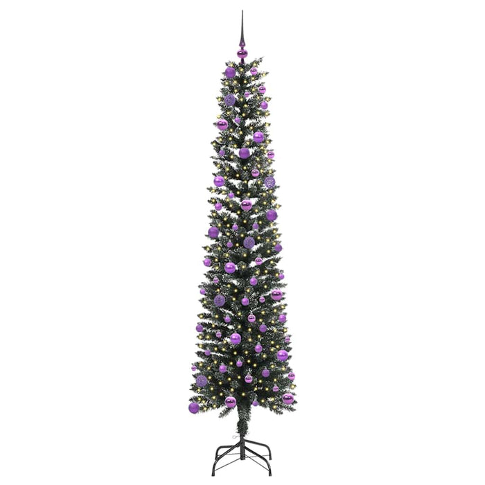 Brad de Crăciun artificial cu 300 LED Verde 58 x 58 x 240 cm - WALTI WALTI