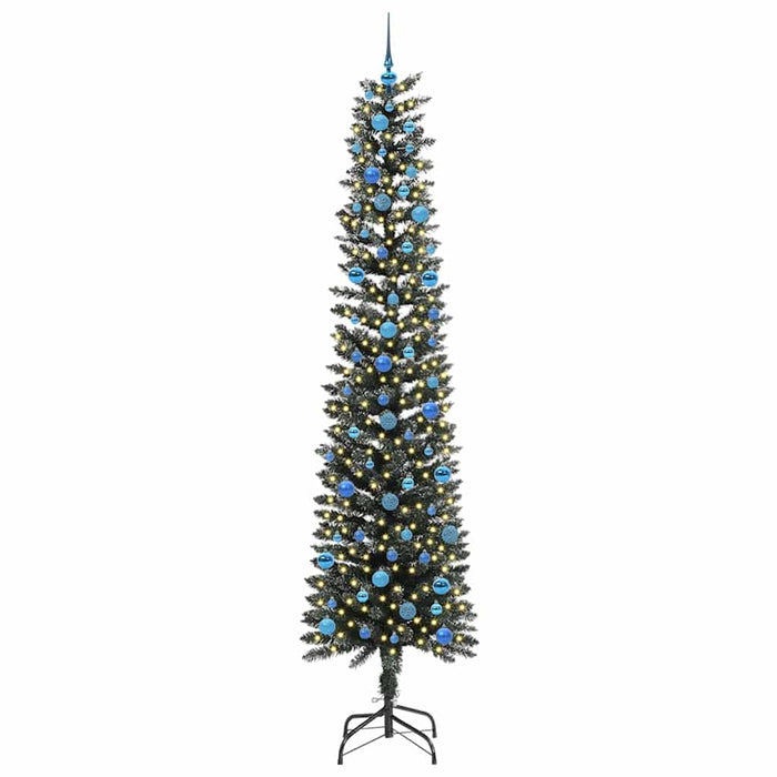Brad de Crăciun artificial cu 300 LED Verde 58 x 58 x 240 cm - WALTI WALTI