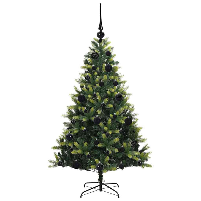 Pom de Crăciun Artificial cu Ramuri Hinge, 150 LED-uri 120 cm - WALTI WALTI