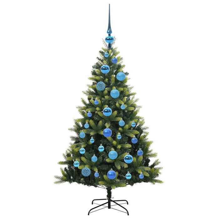 Pom de Crăciun Artificial cu Ramuri Hinge, 150 LED-uri 120 cm - WALTI WALTI