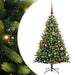 Pom de Crăciun Artificial cu Ramuri Hinge, 150 LED-uri 120 cm - WALTI WALTI
