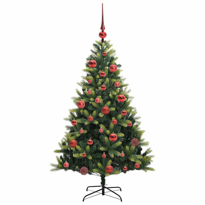 Pom de Crăciun Artificial cu Ramuri Hinge, 150 LED-uri 150 cm - WALTI WALTI