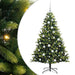 Pom de Crăciun Artificial cu Ramuri Hinge, 150 LED-uri 150 cm - WALTI WALTI