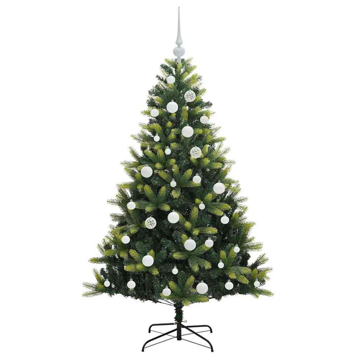 Pom de Crăciun Artificial cu Ramuri Hinge, 150 LED-uri 150 cm - WALTI WALTI