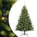 Pom de Crăciun Artificial cu Ramuri Hinge, 150 LED-uri 150 cm - WALTI WALTI