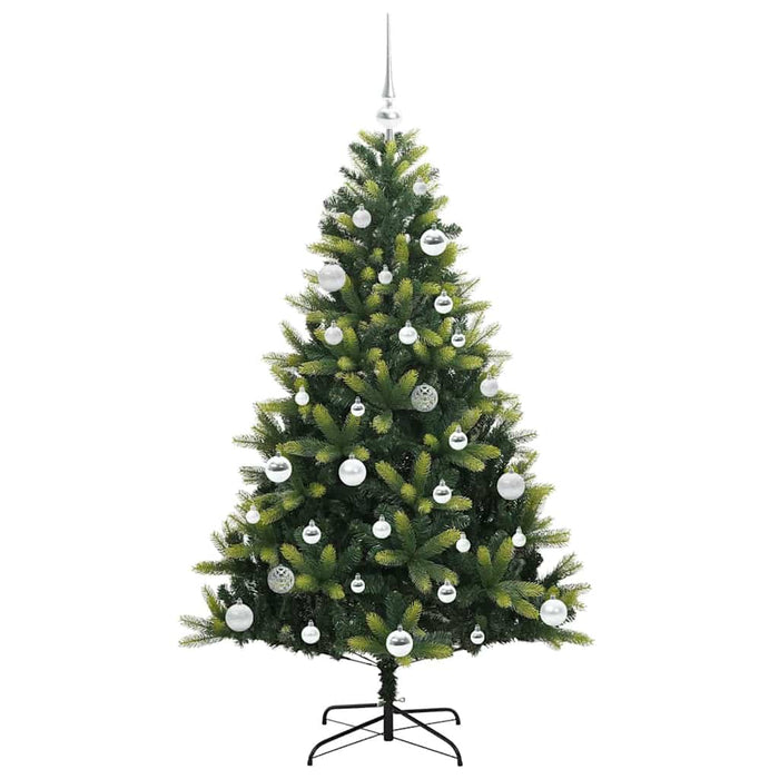 Pom de Crăciun Artificial cu Ramuri Hinge, 150 LED-uri 150 cm - WALTI WALTI