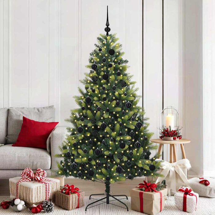 Brad de Crăciun artificial cu ramuri articulare 300 LEDs 180 cm - WALTI WALTI