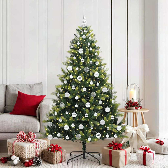 Brad de Crăciun artificial cu ramuri articulare 300 LEDs 180 cm - WALTI WALTI
