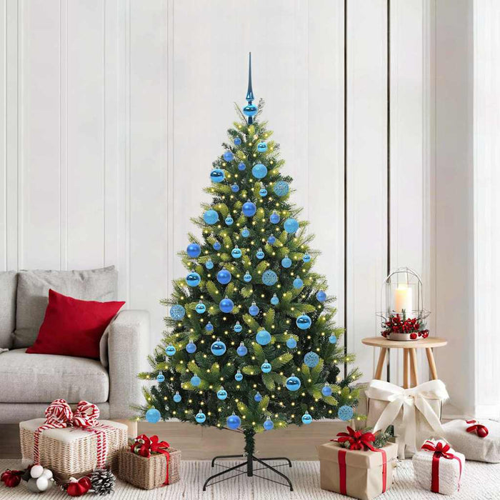 Brad de Crăciun artificial cu ramuri articulare 300 LEDs 180 cm - WALTI WALTI