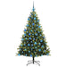 Brad de Crăciun artificial cu ramuri articulare 300 LEDs 180 cm - WALTI WALTI