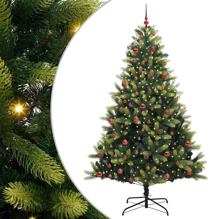 Brad de Crăciun artificial cu ramuri articulare 300 LEDs 210 cm - WALTI WALTI
