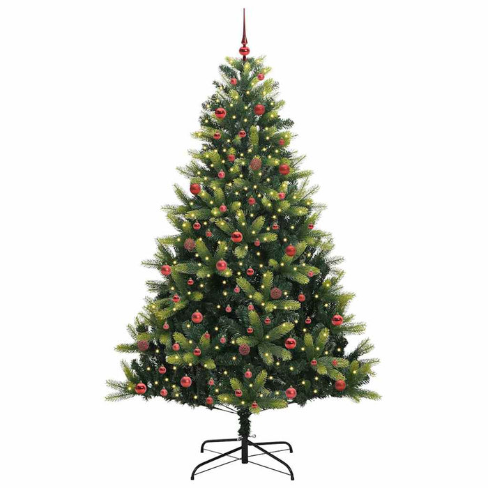 Brad de Crăciun artificial cu ramuri articulare 300 LEDs 210 cm - WALTI WALTI