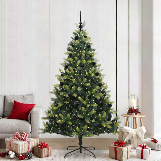 Brad de Crăciun artificial cu ramuri articulare 300 LEDs 210 cm - WALTI WALTI