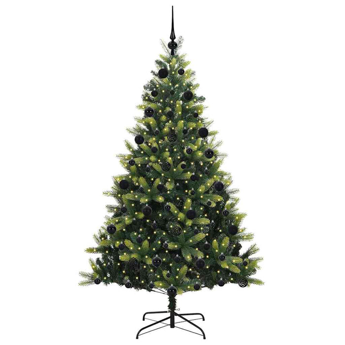 Brad de Crăciun artificial cu ramuri articulare 300 LEDs 210 cm - WALTI WALTI
