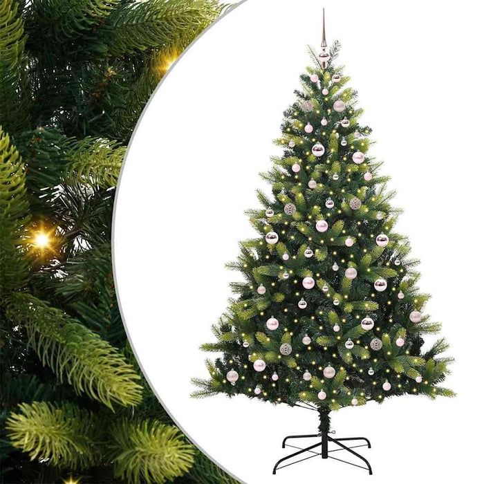Brad de Crăciun artificial cu ramuri articulare 300 LEDs 210 cm - WALTI WALTI