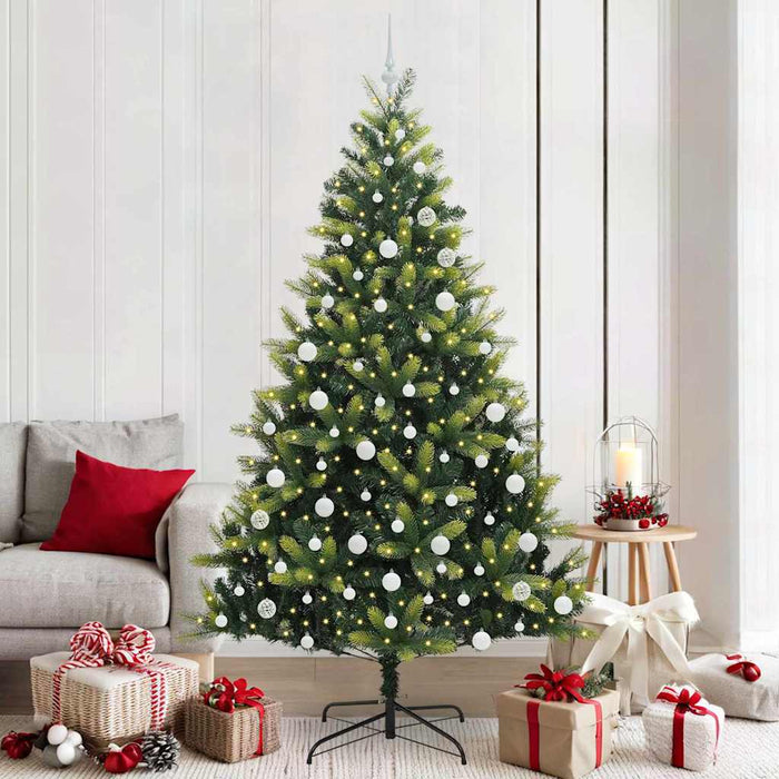 Brad de Crăciun artificial cu ramuri articulare 300 LEDs 210 cm - WALTI WALTI
