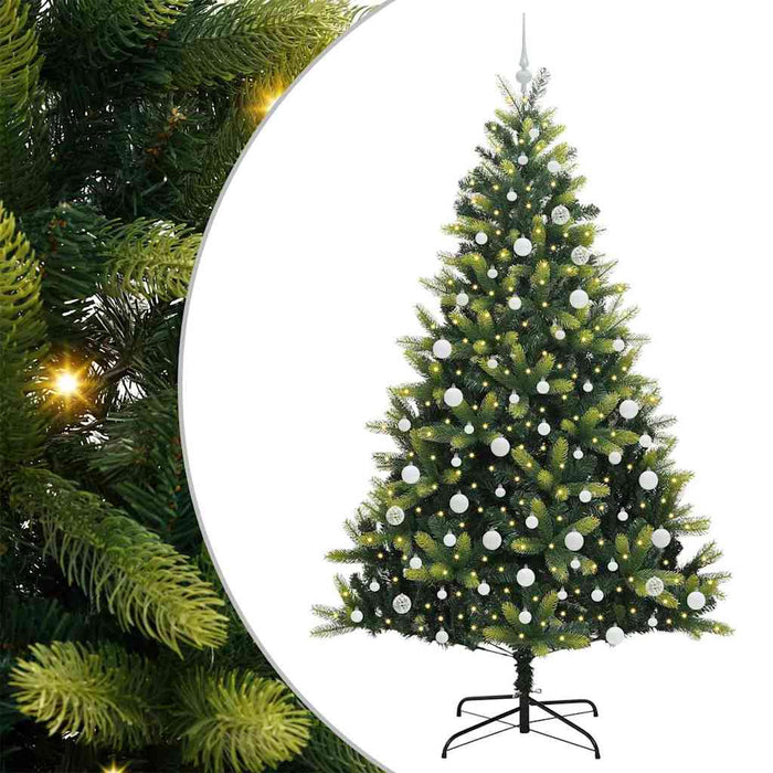 Brad de Crăciun artificial cu ramuri articulare 300 LEDs 210 cm - WALTI WALTI
